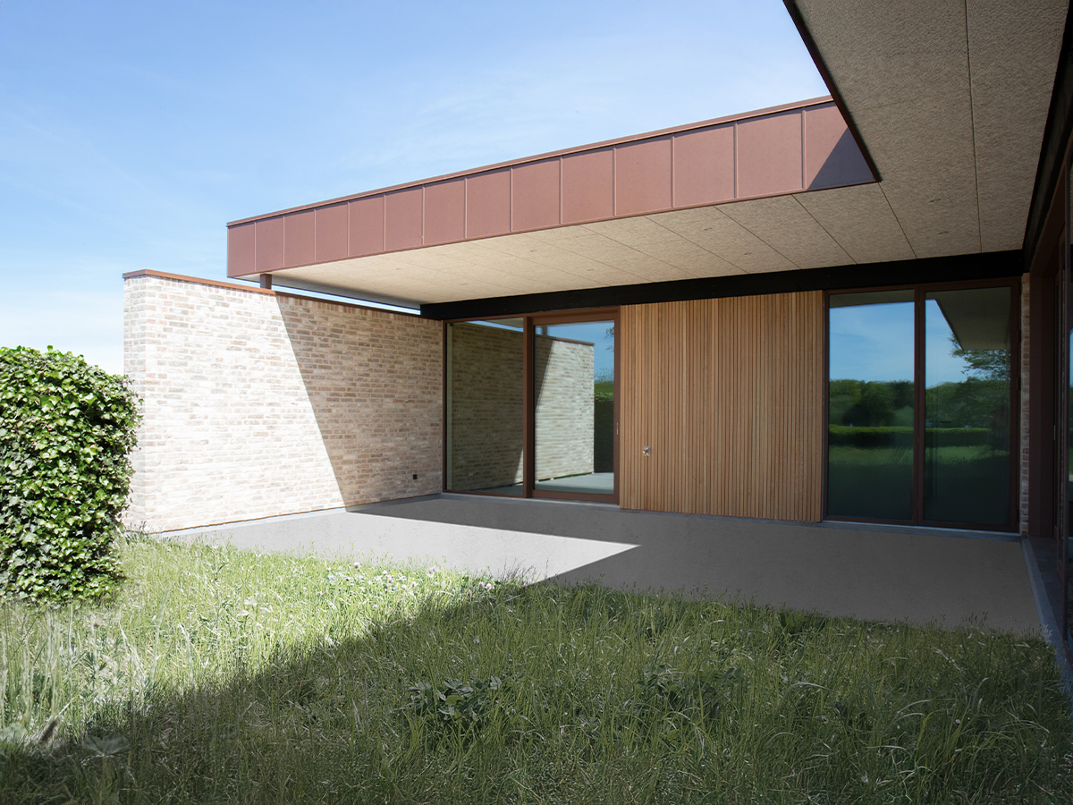 Nybygget hus af byggefirma Vestergaard Huse